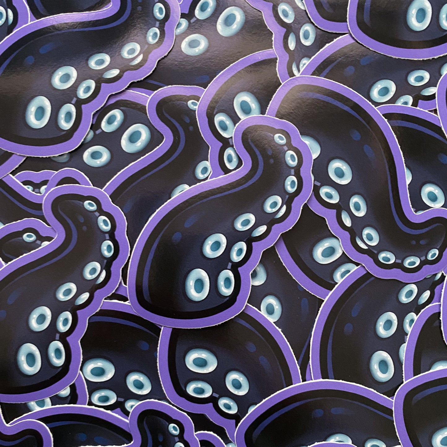 Tentacle Die-Cut Stickers