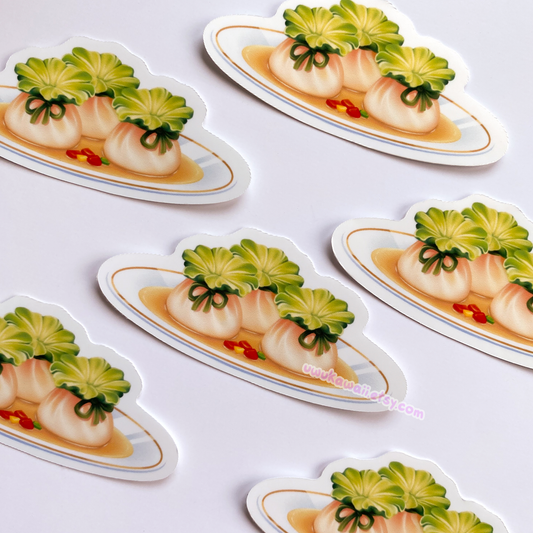Genshin Impact Jade Parcels Die Cut Sticker