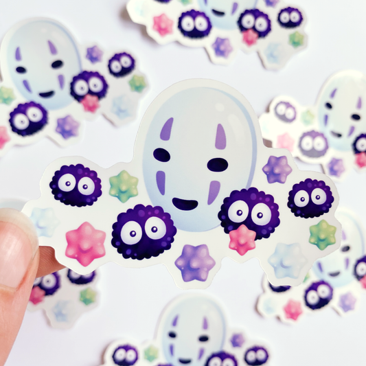 Dust Spirit Die-Cut Sticker