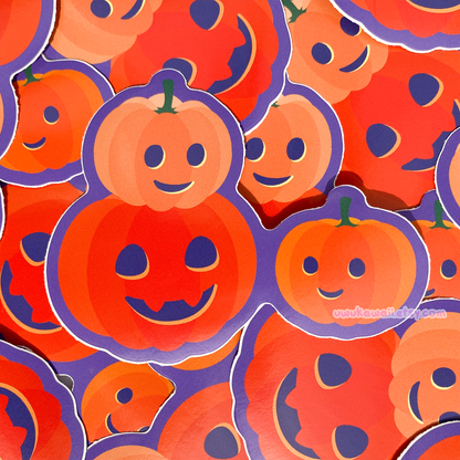 Halloween Ghost & Pumpkin Stickers