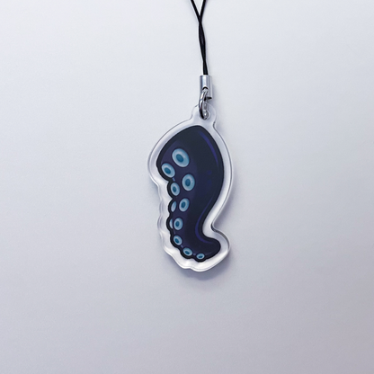 Tentacle Acrylic Phone Charm