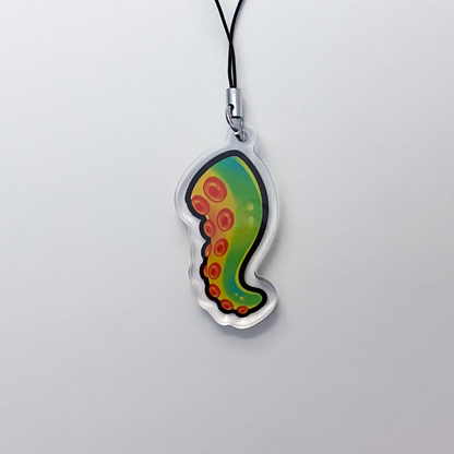Tentacle Acrylic Phone Charm