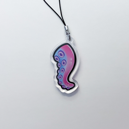 Tentacle Acrylic Phone Charm