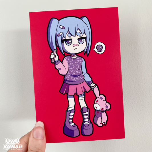 Yami Kawaii 4x6” Print