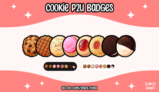 P2U Cookie Badges
